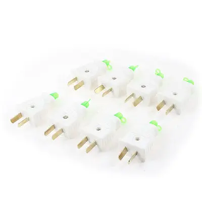 

8 Pcs AC 250V 16A 2 Pin AU Power Cord Plug Adapter Head Connector