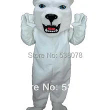 Polar Bear Маскоты костюм для взрослых Размеры тема животных Белый медведь Маскоты te Маскоты наряд костюм нарядное платье Cosply Костюмы sw1099