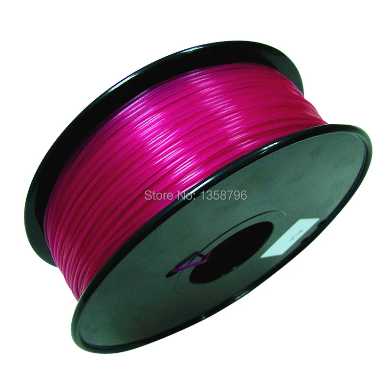 

purple color 3d printer filaments 1kg/2.2lb PLA/ABS 1.75mm 3mm Plastics Resin Consumables For MakerBot RepRap UP Mendel