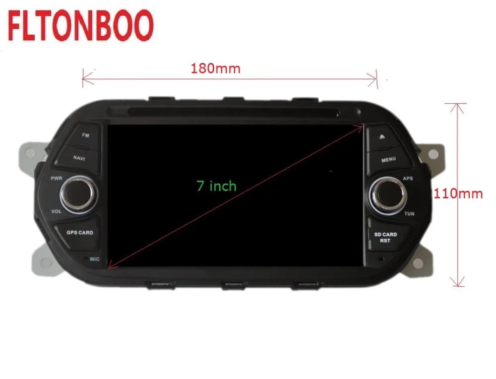 Top 7 inch android 9.1 car DVD gps navigation for fiat AEGEA 2016,radio,wifi,quad core,English,russian,french 2