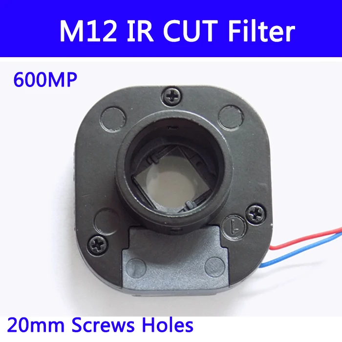 10pcs/ M12 IR Cut filter IR CUT double filter switcher for cctv IP AHD ...