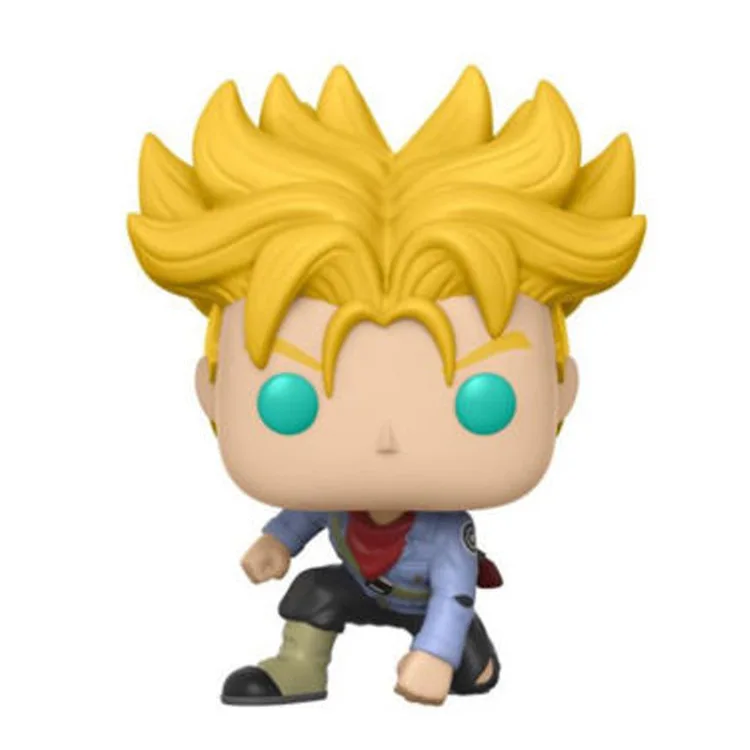 POP Vinyl Dolls Dragon Ball Z Super Saiyan Son of Goku Sun Gohan PVC Action Model Toys Figure Collectible Gift Free Shipping - Цвет: no box Trunks