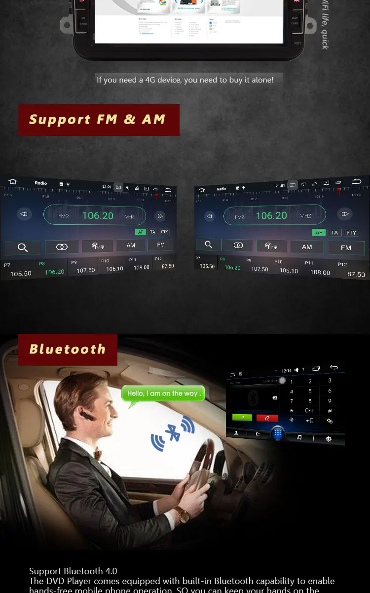 Perfect TOPBSNA Android 7.1 Car DVD Player For Volkswagen VW Passat B6 CC b7 Polo MK4 MK5 Golf 4 5 Tiguan Jetta BORA 2 Din GPS Navi RDS 5