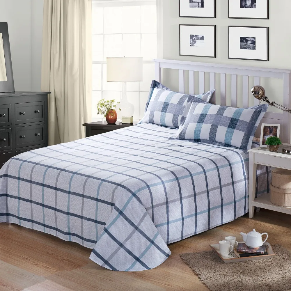 cotton sheet flat sheet twin full queen king size single double size twin size sheets