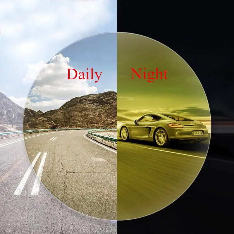 1.49 مؤشر ليلة القيادة العدسات المستقطبة اللونية العدسات وصفة طبية النظارات الشمسية العدسات الصيد التزلج العدسات