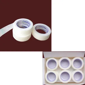 6rolls health tape breathable non-woven paper tape wound dressing fitted cerecloths 1.25cm*4.5m  surgical dressing