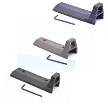 Цевье для винтовки ручной остановки чехол резиновое Крепление для ключ мод рельсы крепления AR15 Принадлежности для охоты