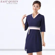 Спа Массаж Униформа косметолога салон красоты официантка Красивая медицинская форма женщина больница госпиталь одежда DD1347