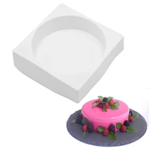 1 шт 1266 мл торта силиконовые торты украшения инструменты для Мусса десерт декораторы выпечки Плесень