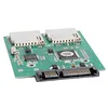 Nuevo 2 puertos Dual SD SDHC MMC RAID a SATA Adaptador convertidor para cualquier capacidad de tarjeta SD ► Foto 3/6