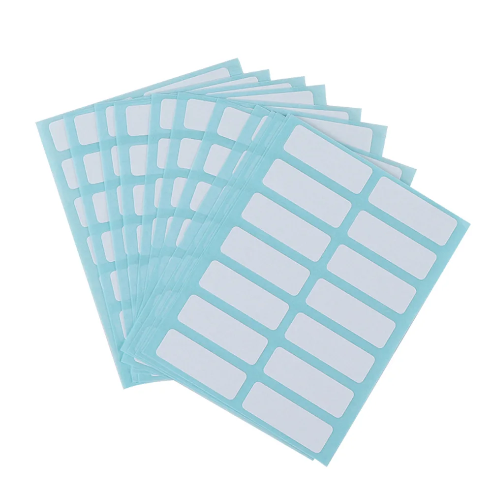 13 x 38mm White Price Sticker Self Adhesive Labels Blank Name Number Tags 12 Sheets | Украшения и аксессуары