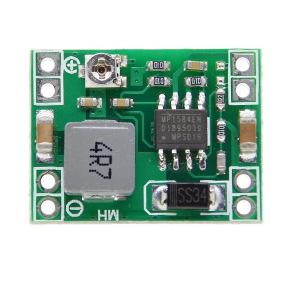

Ultra-Small Size DC-DC Step Down Power Supply Module 3A Adjustable Buck Converter for Arduino Replace LM2596