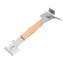 Многофункциональный медовый скребок из нержавеющей стали медовый нож скребок пчеловодства инструмент