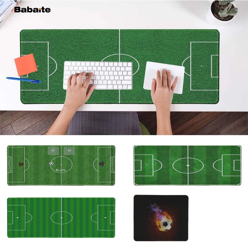 

Babaite Your Own Mats football field Laptop Computer Mousepad Free Shipping Large Mouse Pad Keyboards Mat