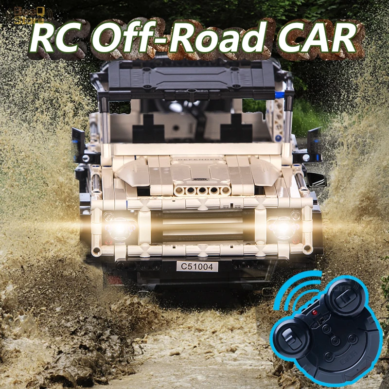 531 шт. CaDA Buliding автомобильные блоки C51004 модель DIY RC строительный блок игрушка автомобиль подарок