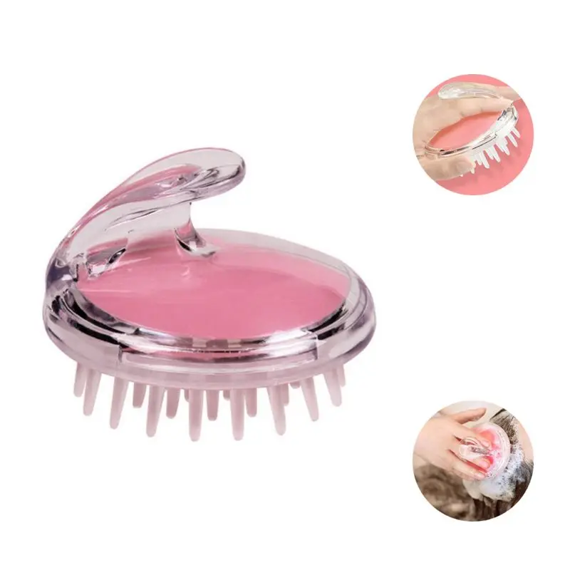 

Soft Shampoo Scalp Shower Body Washing Hair Massage Massager Brush Comb