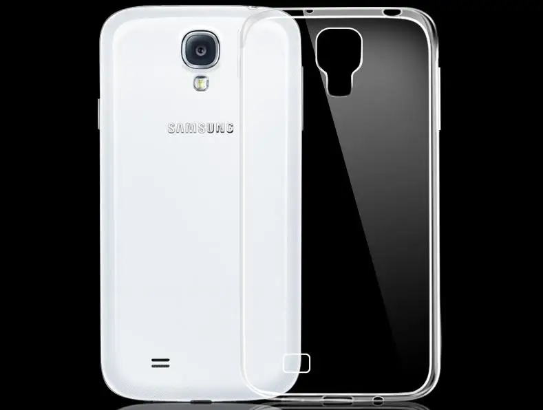 Для samsung GALAXY S4 Mini S4mini GT I9190 i9192 i9195 задняя крышка кремния ультра тонкий Кристальный чехол для телефона Fundas