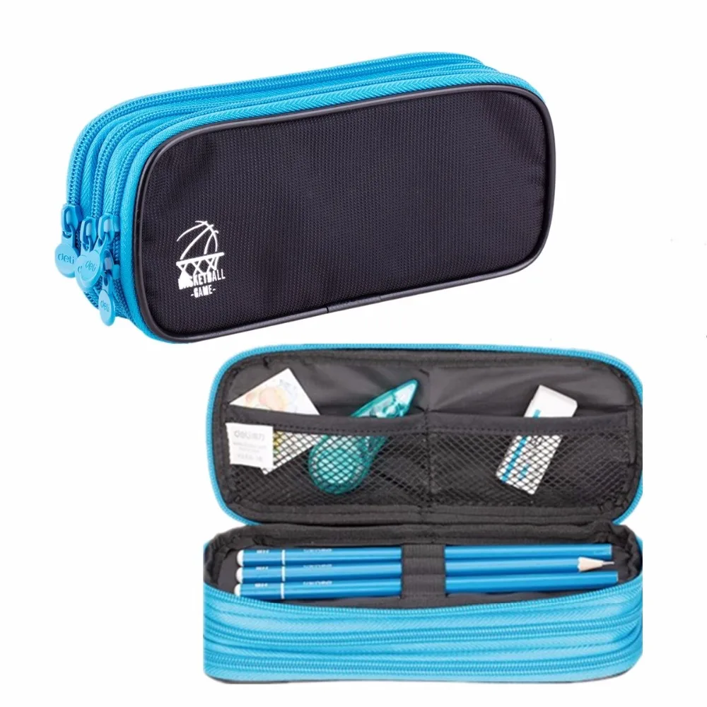 Big-Capacity-Polyester-Material-Pencil-Case-Pencil-bag-Multifunctional-Stationery-Storage-Organizer-Bag-20cm-x-5cm (3)