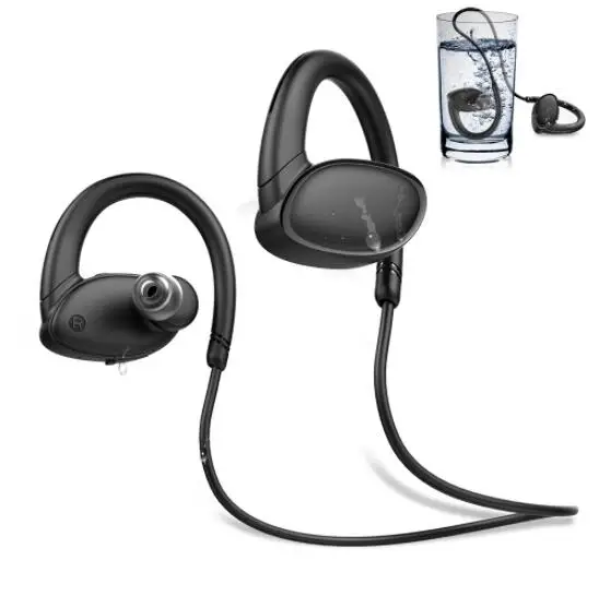 OVEVO X9 MP3 Bluetooth V4.2 Earphone IPX7 Waterproof Swimming Sport Super Bass HiFi Earphones with Mic | Электроника