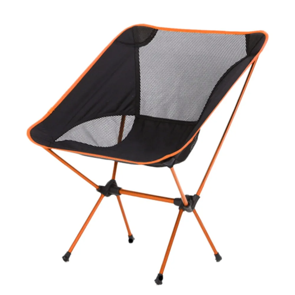 WFGOGO Ultralight Foldable Camp Chair,Backpacking Camping Fishing Motorcycling Outdoor Events Chairs with Adjustable Height