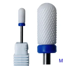 6,0 керамический сверло для ногтей мельница Фрезы пилка для ногтей электродрель для обработки ногтей биты маникюрная машина устройство аксессуар инструменты для ногтей