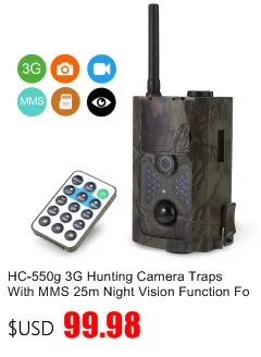 Outlife HC- 700G Hunting Camera 3G SMS GSM 16MP 1080P Infrared Night Vision Wildlife Hunting Trail Camera