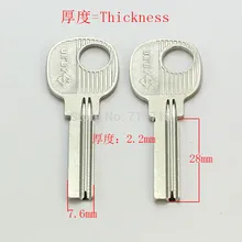 B276 дом без выреза ключ заготовки слесарные принадлежности дома пустые ключи 20 шт./лот