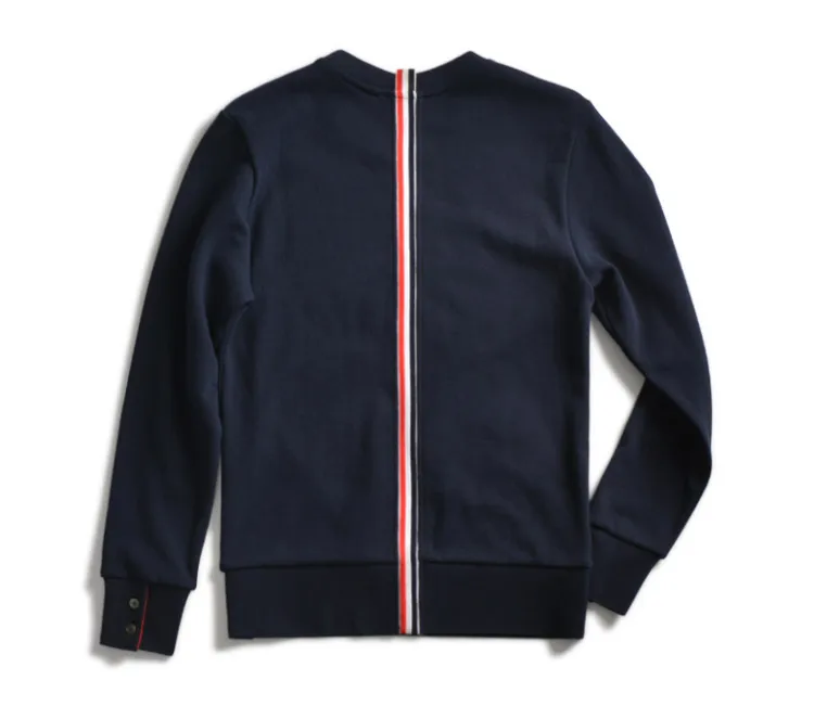 INS Модная брендовая весенне-осенняя хлопковая куртка с капюшоном для женщин, свитшоты с круглым вырезом, тонкая повседневная спортивная куртка - Цвет: Синий