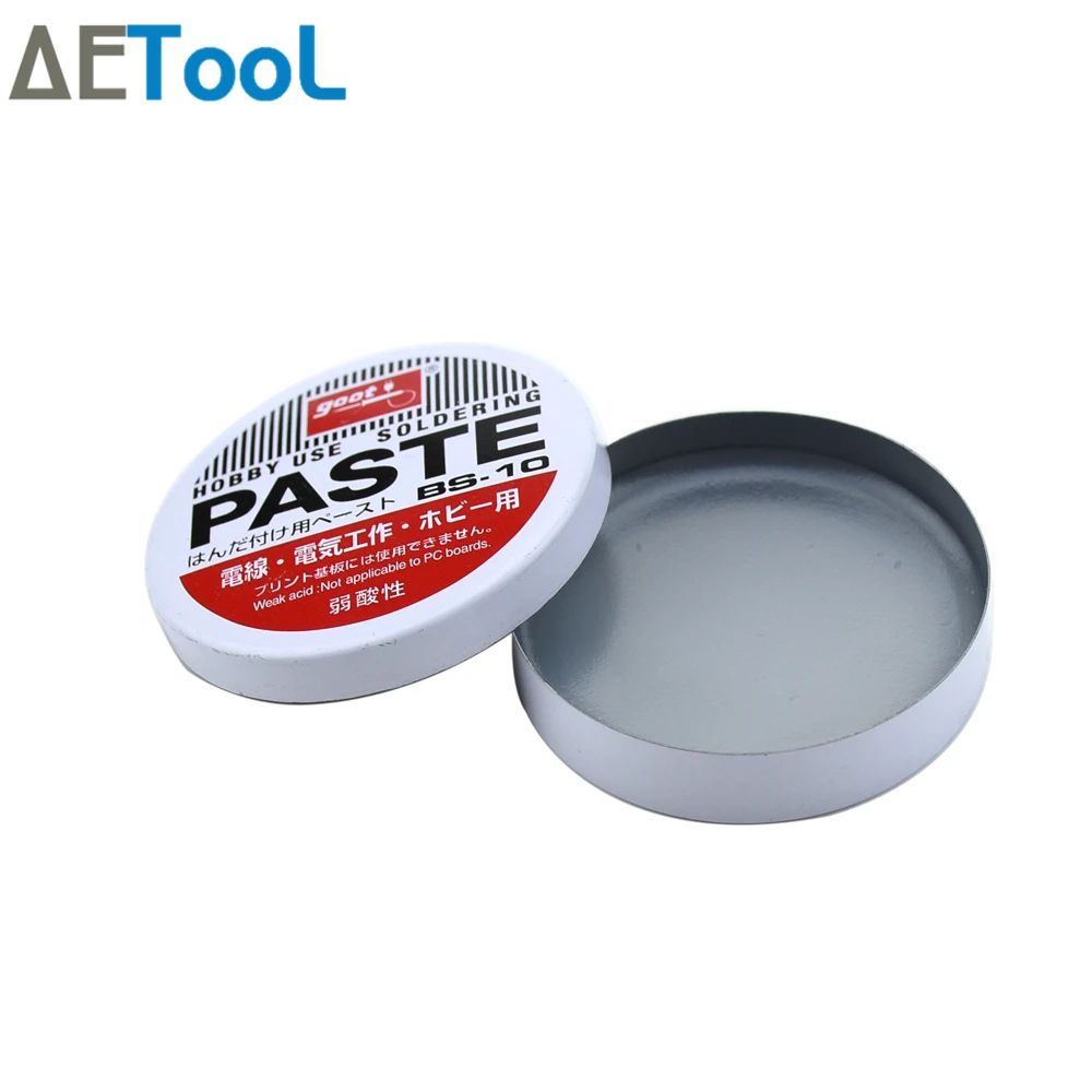 

AETool Weak Acid Soldering Paste Mild Environmental Solder Paste Flux PCB IC Parts Welding Soldering Gel Tool for Metalworking