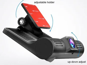 

Car DVR Dual Lens Car Camera Full HD 1080P Video Recorder Rearview Mirror With Rear view DVR Dash cam Auto Registrator
