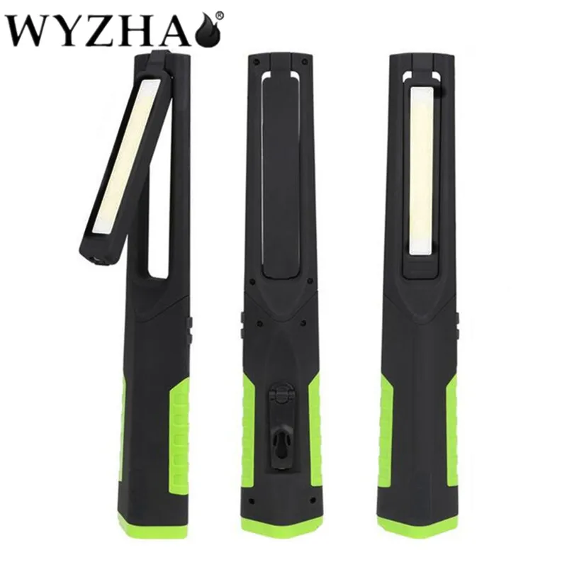 

LED folding COB flashlight high light working lamp USB charging rotary overhaul lamp camping outdoor emergency fishing lamp