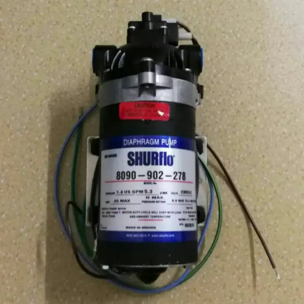 SHURFLO 8090-902-278 водяной насос 230 В переменного тока 1,8 г/мин л/мин бар 100PSI мембранный насос высокого давления