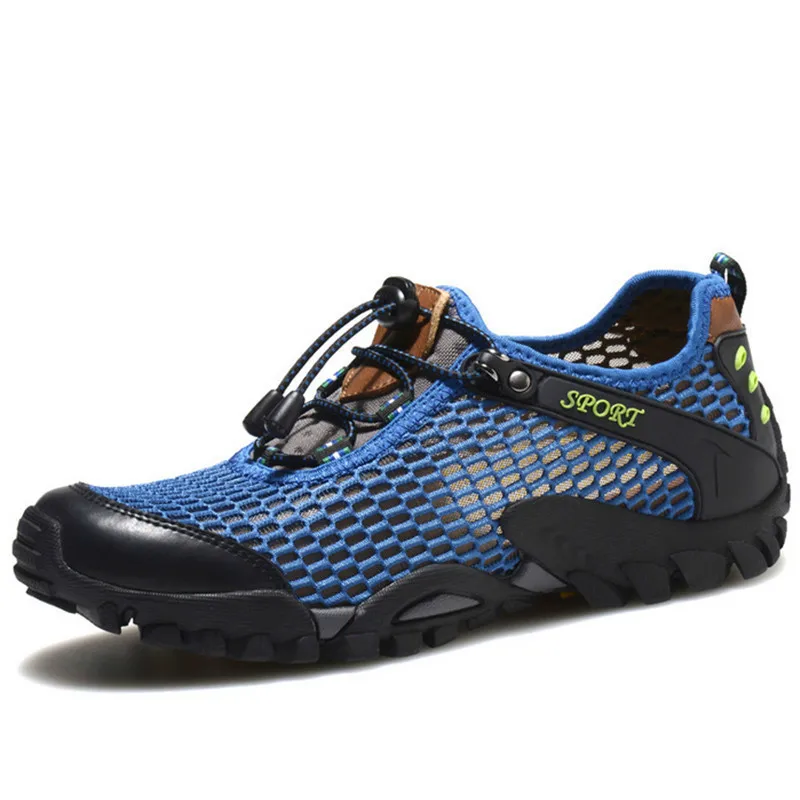 

2018 Size 39-46 Summer Sneakers men shoes Outdoor Sport Shoes men Running shoes for men Brand Walking Anti-skid Off-road