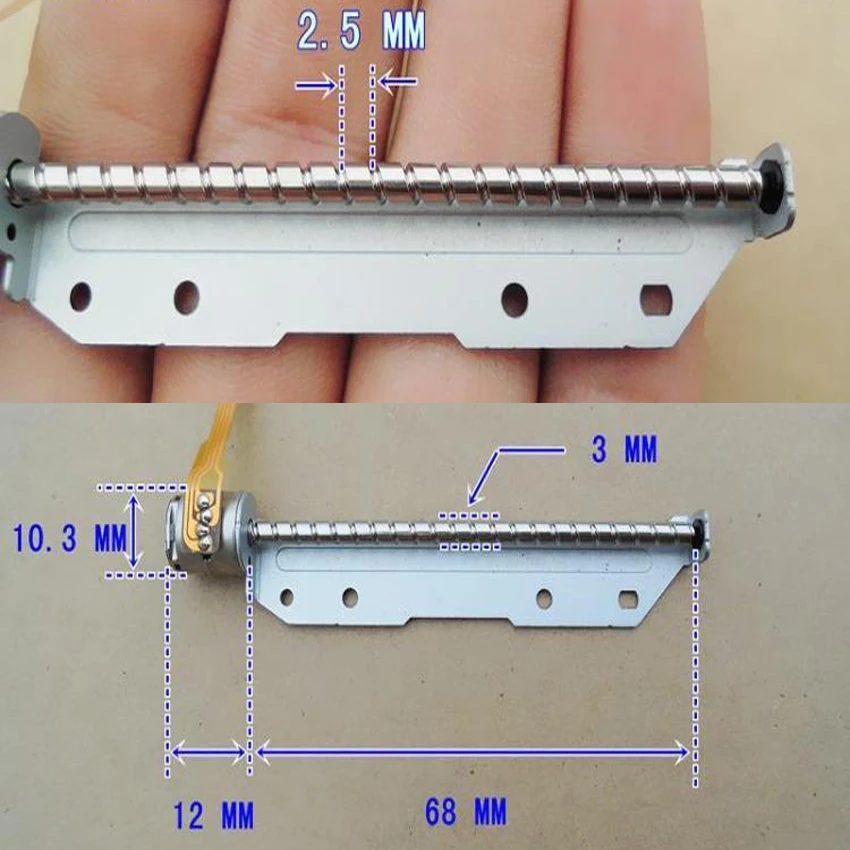 5 шт. 4 проводной шаговый электродвигатель 10 мм 68 мм|micro stepper motor|stepper motorarduino motor |