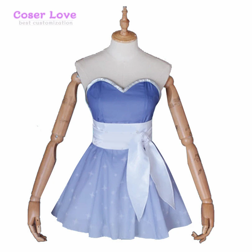 RWBY Weiss Schnee Ice queen dress Cosplay Helloween Carnaval New Years Christmas Costume