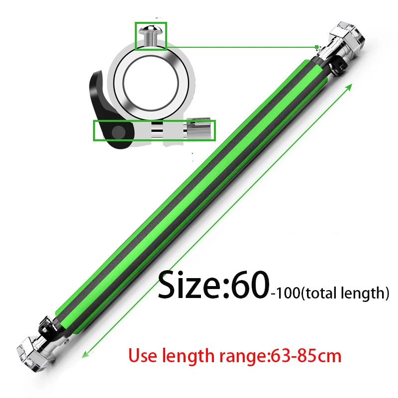 

200kg Full sponge Fixed Buckle Adjustable Door Horizontal Bars Exercise Home Workout Gym Pull Up Training Bar Sport Fitness