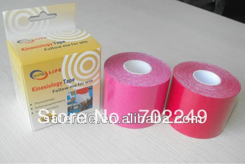 

assorted colors back support 5cm x 5m For physiotherapy kinesiology sports tape