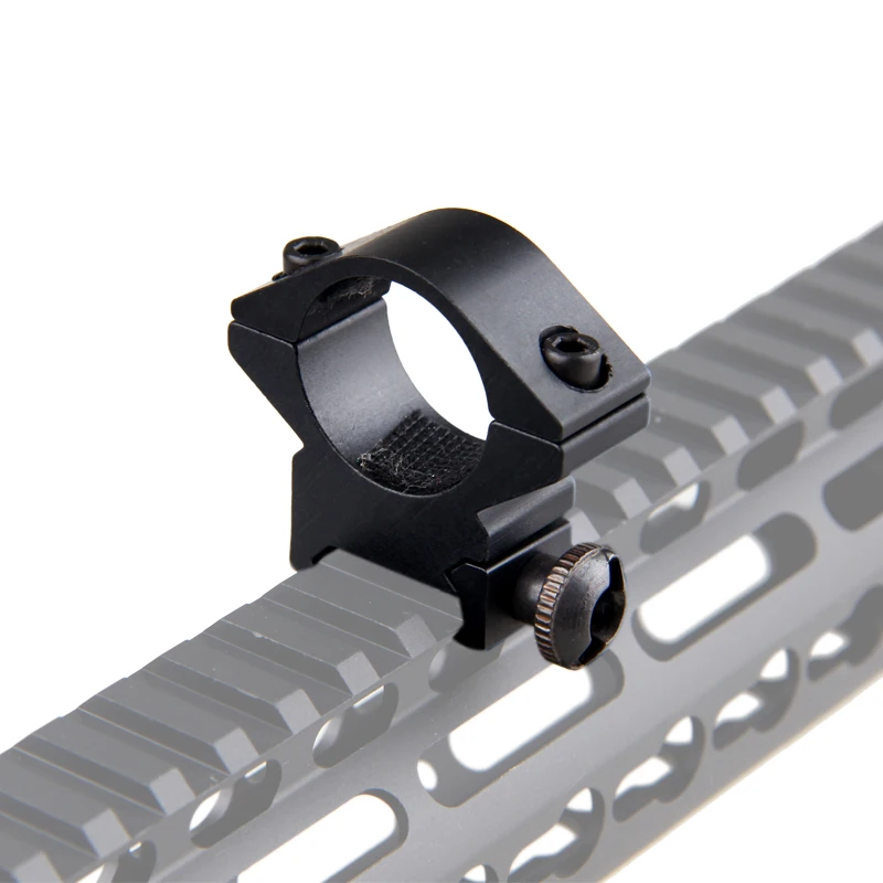 Tactical 25mm ring Offset 20mm Rail Picatinny flashlight/sight Mount