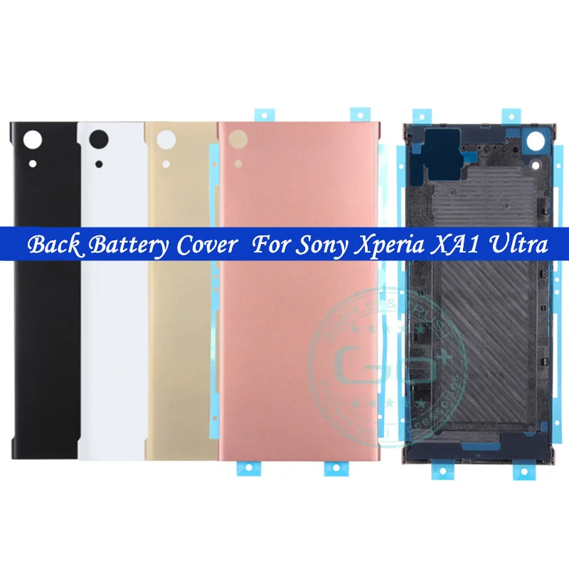 

For Sony Xperia XA1 Ultra Back Battery Cover For Xperia XA1 Ultra Dual Rear Housing Door Case Plastic Replacement Spare Parts