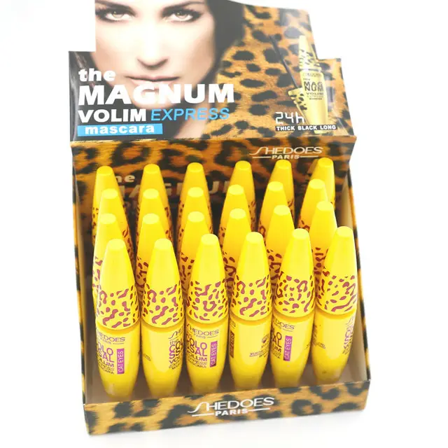 Máscara de pestañas voluminosas, paquete de 24 unidades de máscara de pestañas voluminosas, 3 en 1, Extra duraderas, gruesas y negras, 8ml Máscara de pestañas voluminosas, paquete de 24 unidades de máscara de pestañas voluminosas, 3 en 1, Extra duraderas, gruesas y negras, 8ml