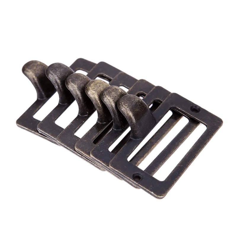 6pcs Handle Label Frame Card Holder Drawer Label Pull Frame Handle File Name