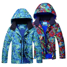 Брендовые новые мужские водонепроницаемые лыжные куртки ветрозащитная мужская куртка для сноуборда зимнее теплое плотное пальто Мужская зимняя куртка снежное пальто