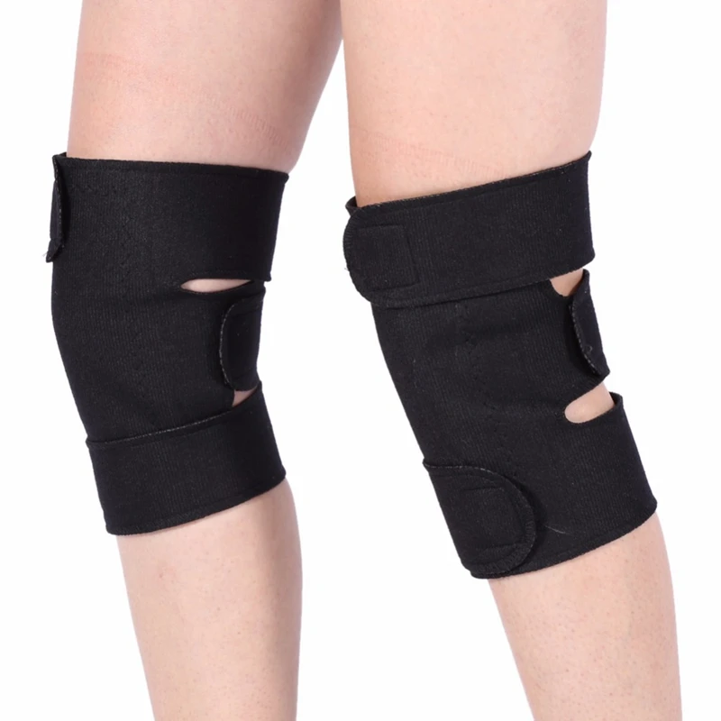 1 пара Самонагревающиеся наколенники Магнитная Терапия Наколенники для облегчения боли при артрите Поддержка коленной чашечки наколенники накладки на рукава