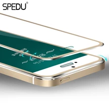 Spedu Brand Ultrathin Tempered glass screen protector For iphone 5S se 6 6S plus Full screen