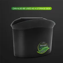 Автомобильный мусорный ящик для автомобиля сиденье назад открытый мусорный бак креативный мини Боковая дверь мусорный бак назад хранение Bucke автомобильные аксессуары