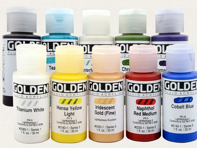 Golden High Flow Acrylic Ink / Liquid Fluid Paint Professional