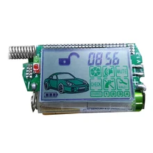 Nova D3000 DXL3000 Lcd display lcd para a Versão Russa Pandora Cadeia Fob Chave de Controle Remoto em Dois sentidos do Sistema de Alarme de Carro DXL 3000