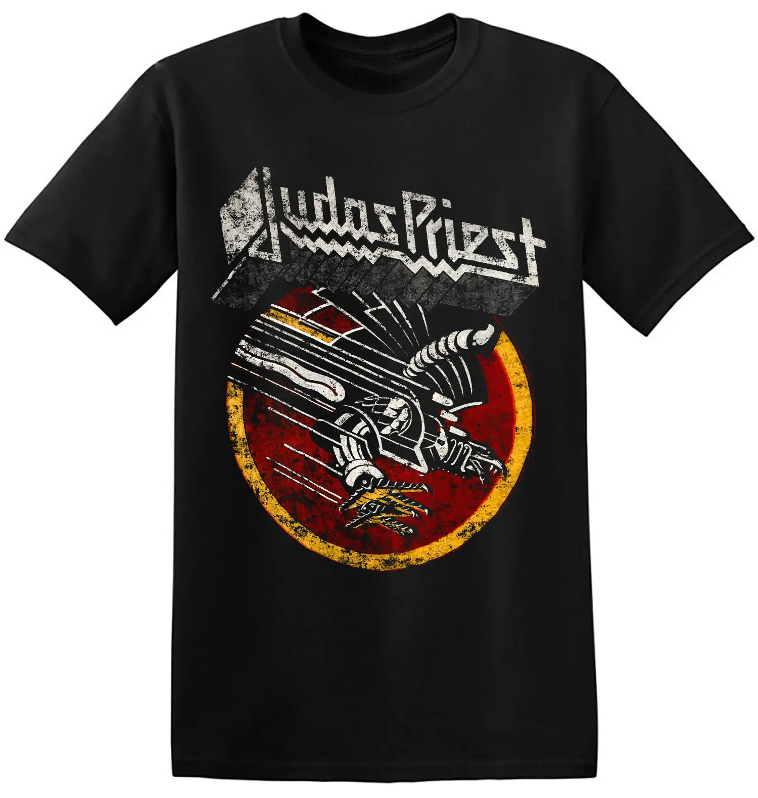 Retro Vintage Band Tees Men 