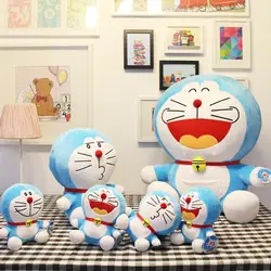 Горячая Chirdren Большой 25-70 см Doraemon игрушечная кошка Дора Мечта Викинг милые забавные плюшевые дети новый синий-толстый мягкие игрушки для