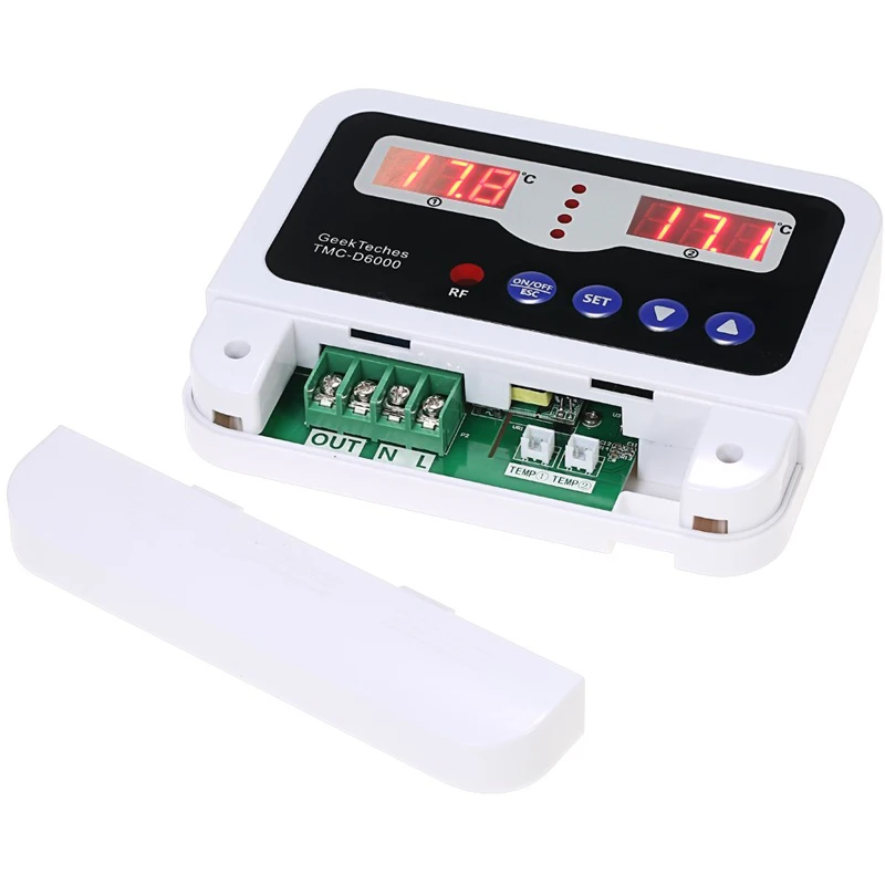 Tmc-D6000 Single-Circuit Led Digital Thermostat Temperature Controller Heating Cooling Control Switch Tmc-D6000 Single-Circuit Led Digital Thermostat Temperature Controller Heating Cooling Control Switch